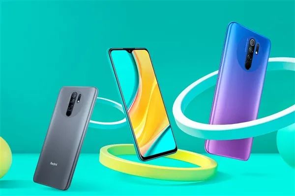 Redmi 9官圖公布:聯發科G80處理器,四攝+水滴屏